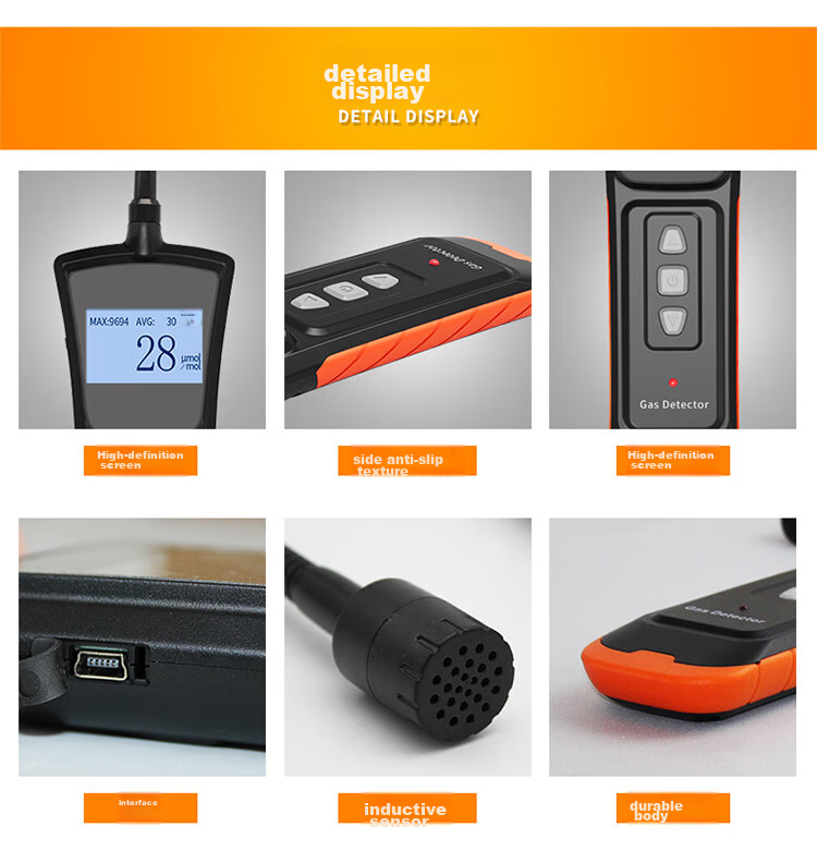 EDKORS Combustible Gas Detector Leak Tester Gas Alarm Natural Gas Pipeline Leak Detector Methane Detector 11