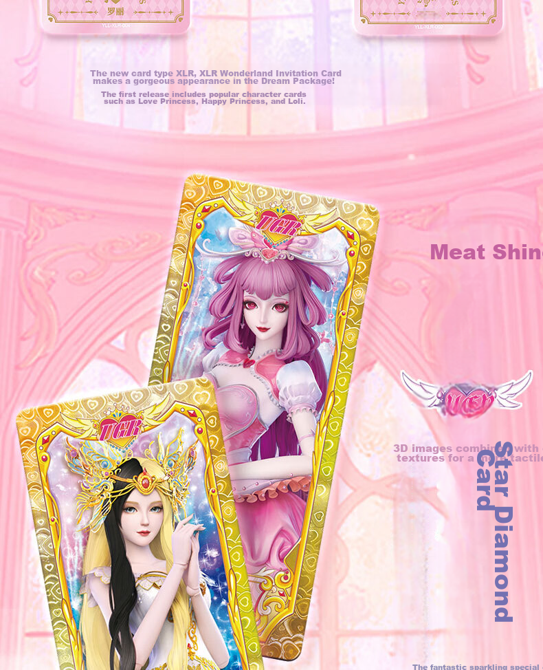 [Lowest Price Online] Kayou Yeloli Card Spirit Pack, Yeloli Card Pack, MR Card Princess Stationery Accessories, Postcards, Greeting Cards Gift, 1 Box of 30 Packs 5