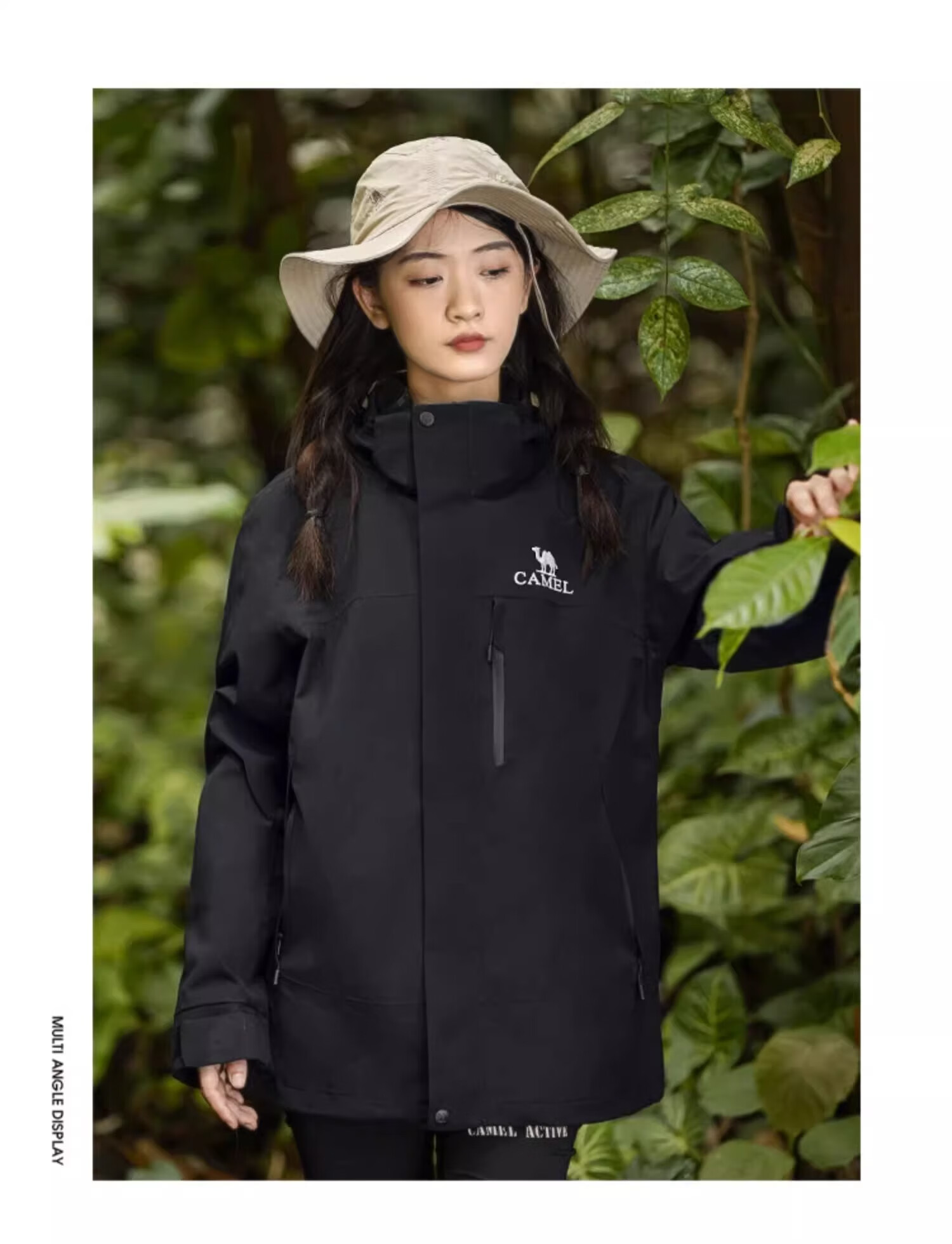 CAMEL Outdoor Triple-Protection Jacket, Unisex Three-In Detachable Two-Piece Mountaineering Suit 19