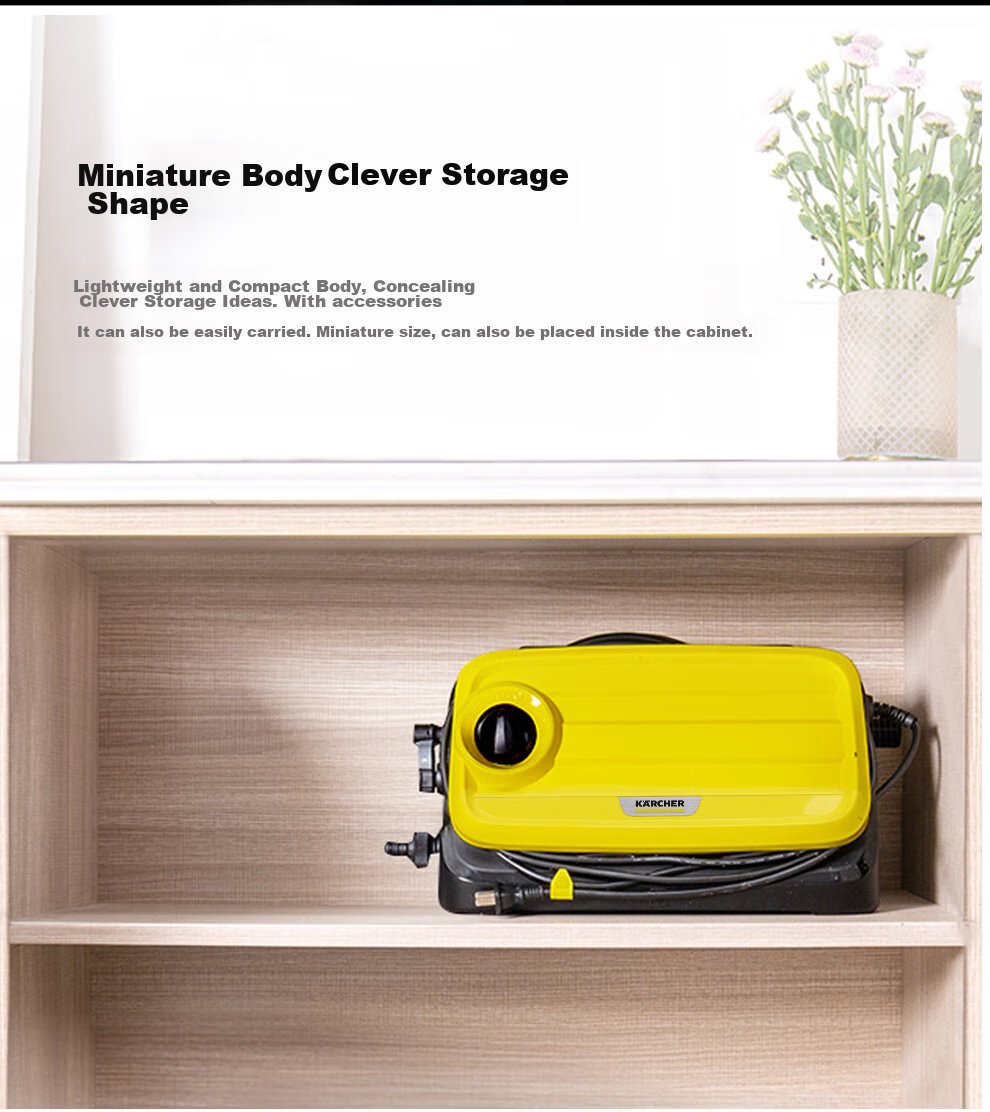 KARCHER German High-Pressure Washer, Household Car Washing Machine, Water Gun, Pump, Cleaning Machine for Floor Washing 20