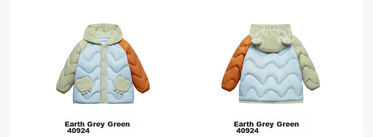 Minibala 【Three-proof】Kids Lightweight Warm Down Jacket Cute Hooded Coat for Boys and Girls 2025 Winter New Arrival 24