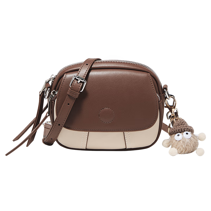 FOXER Leather Women's Handbag, Large Capacity Shoulder Bag, Crossbody Bag, Small Purse, Light Luxury Valentine's Day Gift
