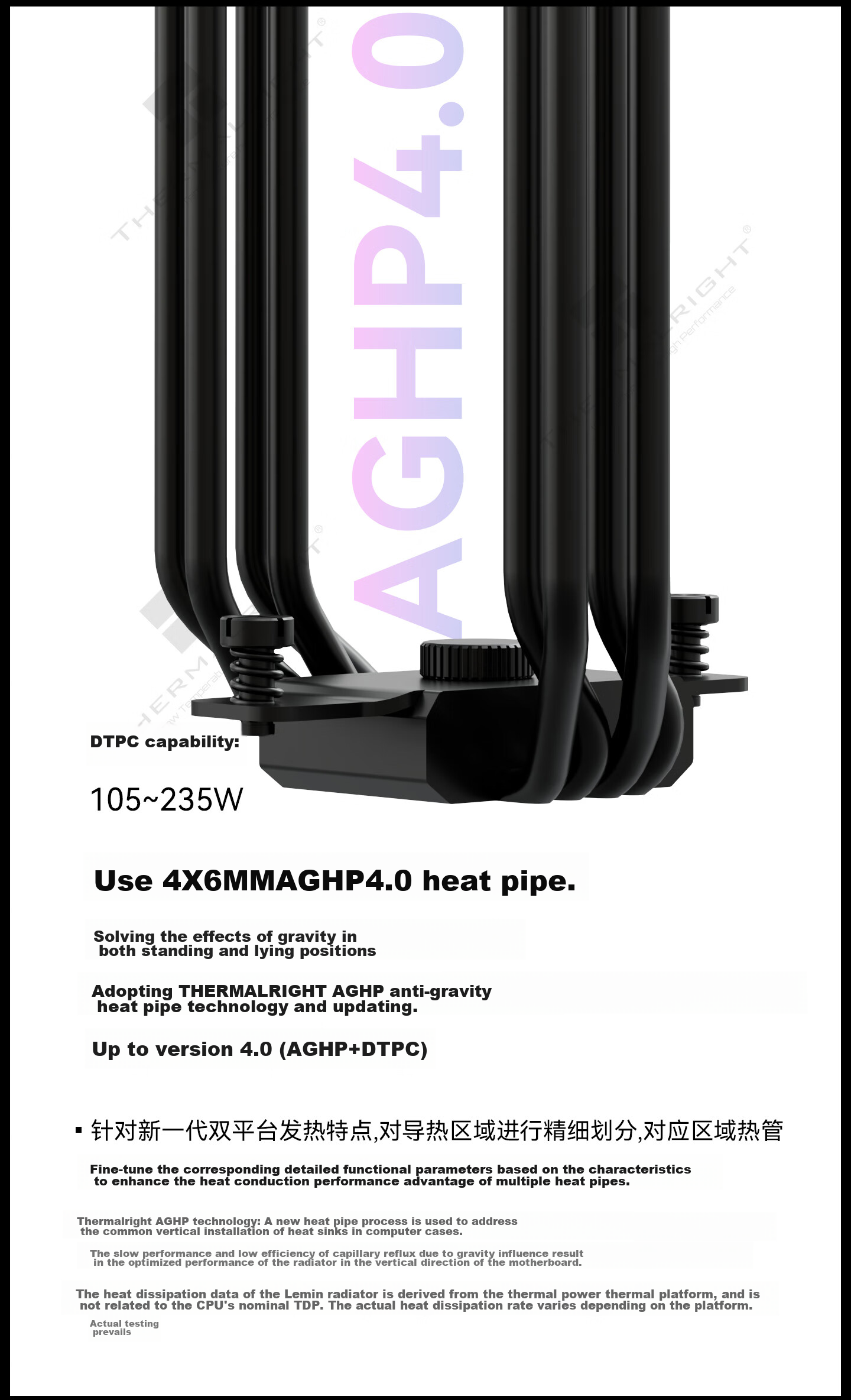 Thermalright Assassin Spirit 120 VISION ARGB BLACK CPU Air Cooler AS120 VISION ARGB BLACK 9