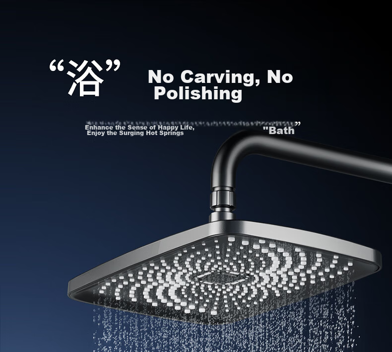 MEJUE Intelligent Shower Head Set, Shower Head Bathroom Spray Nozzle, Pressurized Shower System Z-05105 6