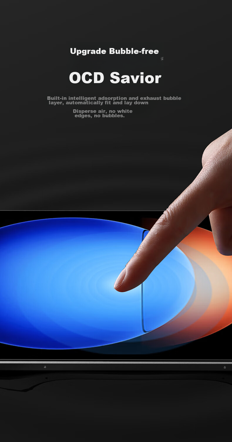 CangHua Tempered Glass Screen Protector for Xiaomi Pad 9 Pro, Eye Protection Anti-Blue Light, Compatible with Xiaomi Pad 7S Pro/6S Pro, 12.5-Inch Tablet Full Screen Anti-Drop HD Protective Film 14