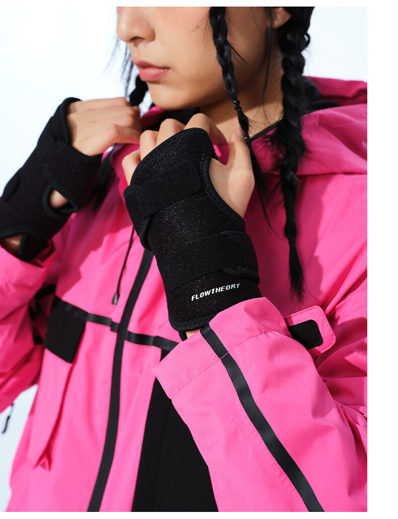 Flow Theory Skiing Adult and Kids Protective Gear Wrist Guards Palm Guards Gloves Outdoor Sports Snowboard and Speed Skating Equipment 6