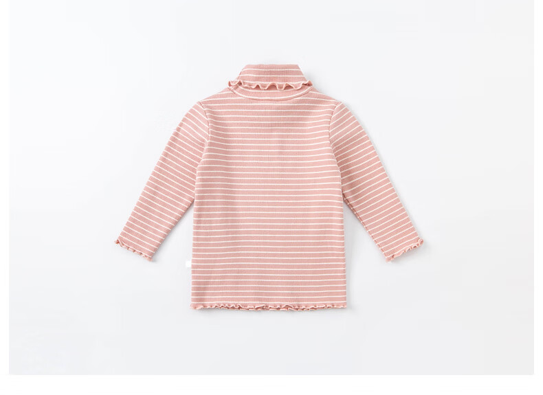 DAVE & BELLA Kids Pullover Girls Long Sleeve Turtleneck Winter T-Shirt Baby Stylish Base Shirt 11