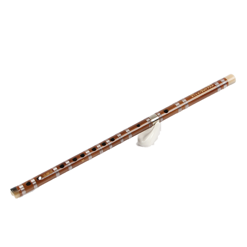 HAMDUN F Key Soprano Bamboo Flute, One Section, Professional Performance Transverse Flute for Beginners, Adults And Children, Versatile Musical Instrument