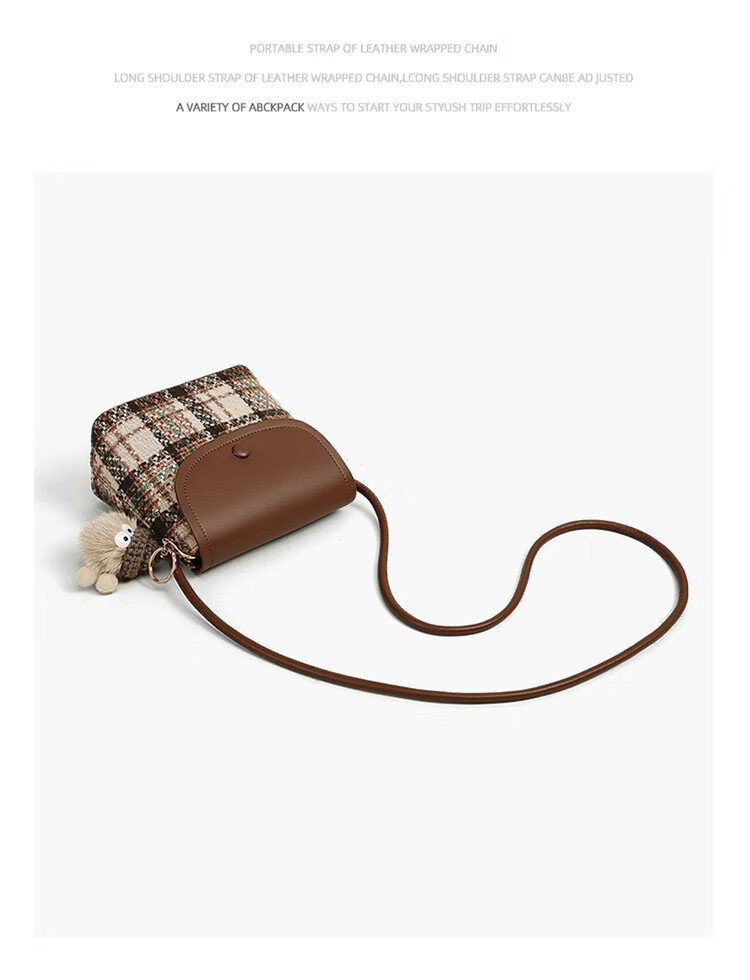 Aiqinghai Handbag for Women, Shoulder Crossbody Bag, Phone Pouch, Stylish Small Purse, Light Luxury Birthday Mother's Day Gift, Practical Present for Mom 11