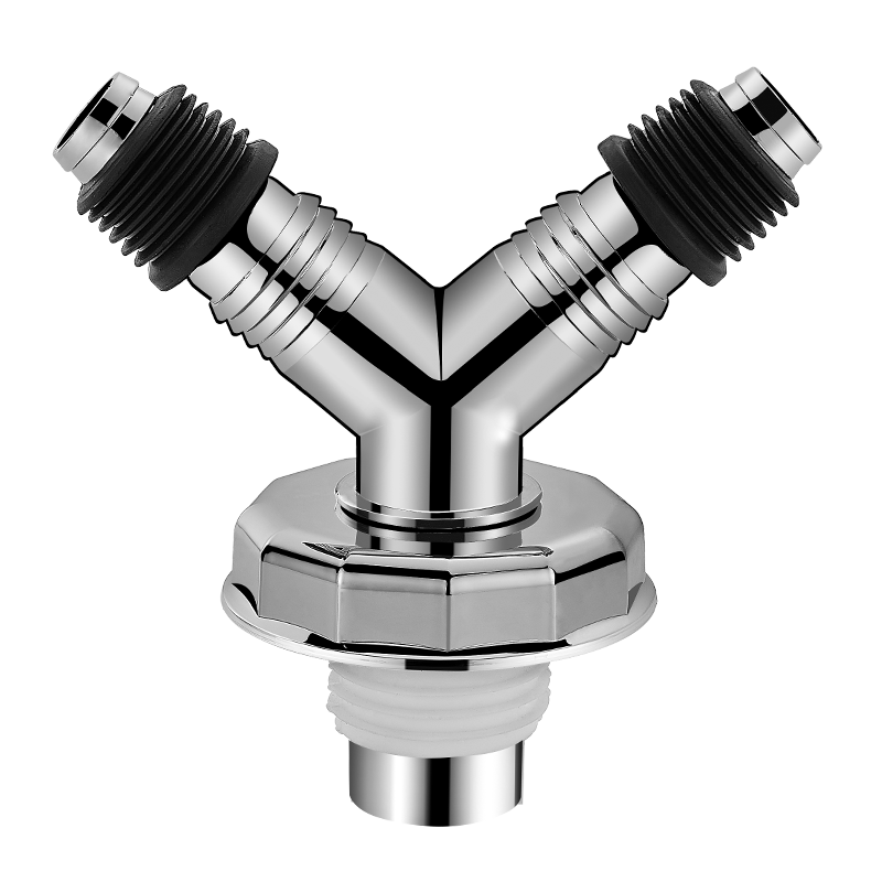 Muvi Washing Machine Drain Connector, Anti-Odor Tee Joint, Two-In Sink Drainage Pipe, Anti-Overflow Special Device
