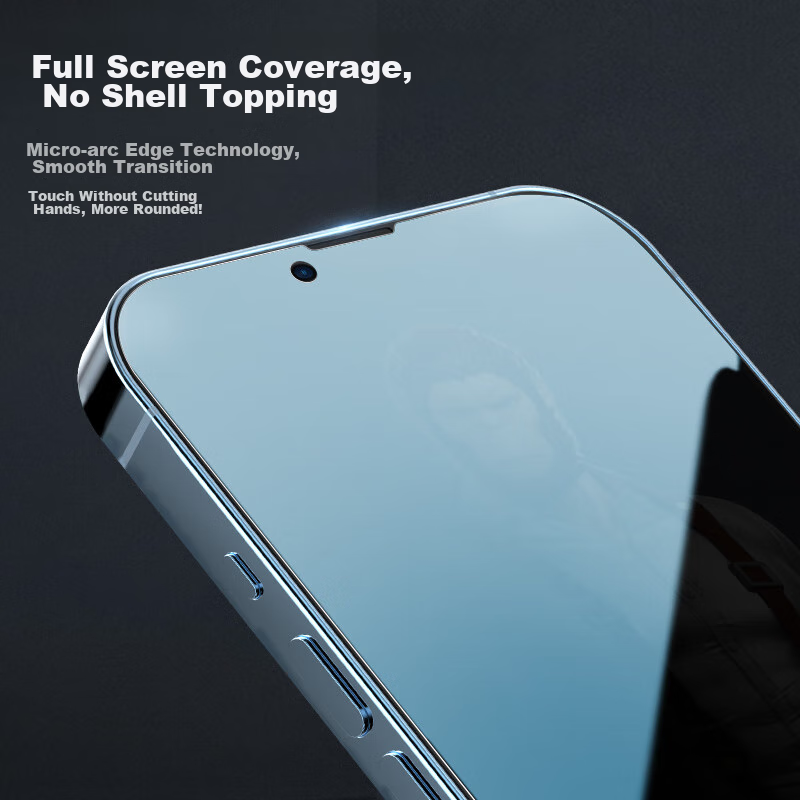 Защитное стекло Lanxingxiansheng для Apple iPhone 13 Pro Max, HD, антибликовое, полноэкранное, закаленное, противоударное, защита от отпечатков пальцев