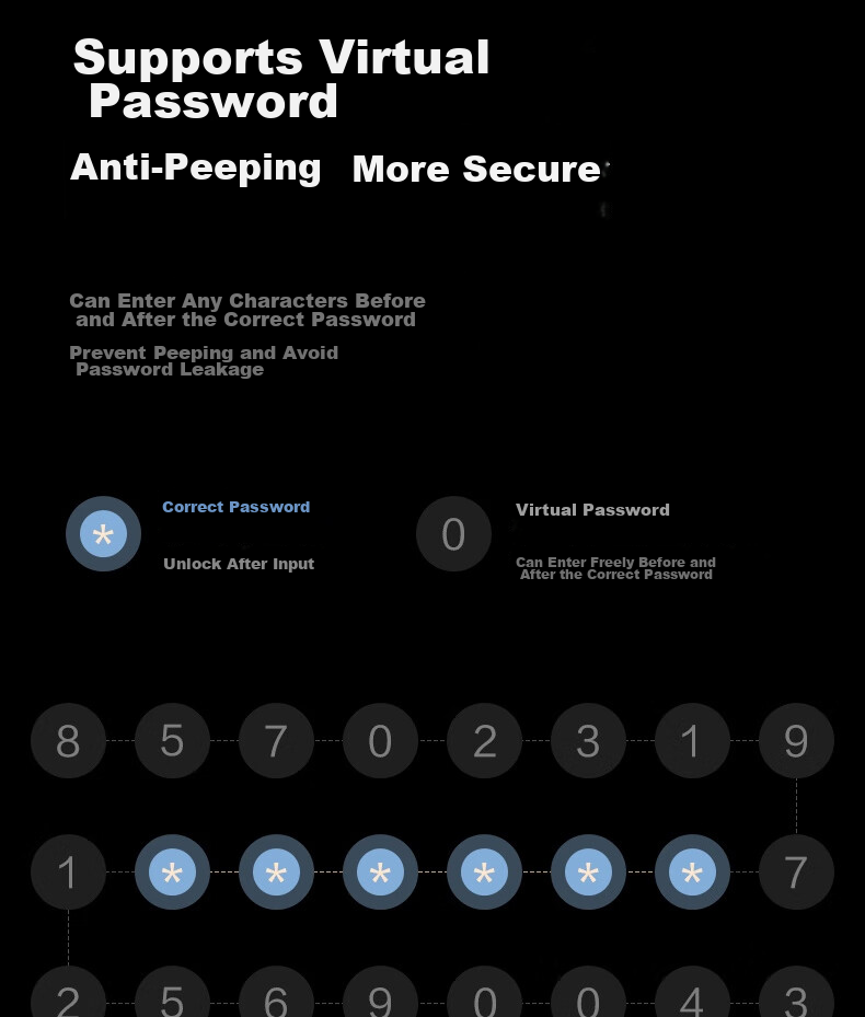 Deli Glass Door Lock, Smart Lock for Glass Doors, Fingerprint Lock, Password Lock, Access Control Machine, Attendance Machine, Integrated Office Glass Door Lock, Mini-Program Management AL120 13