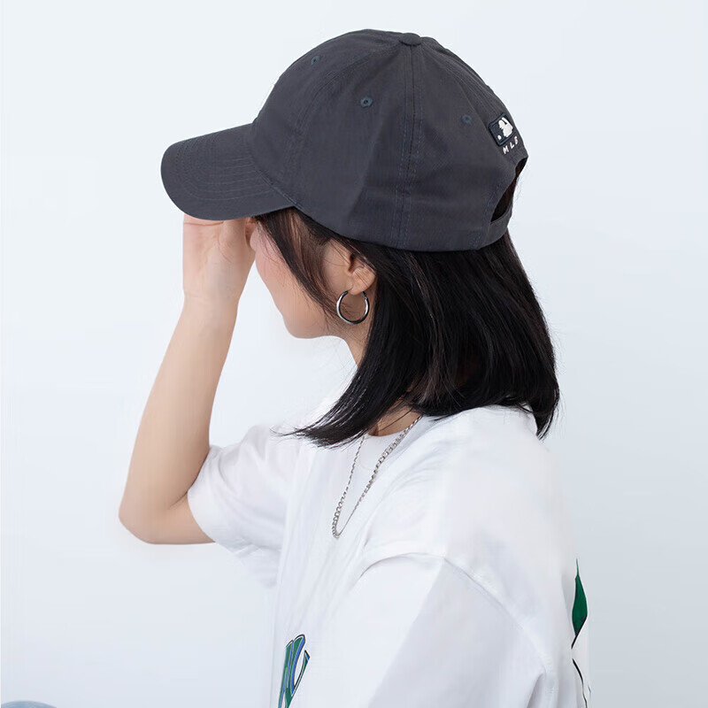 Бейсболка MLB New York Yankees/charcoal gray/small logo, универсальный размер, унисекс, спортивная кепка на все сезоны