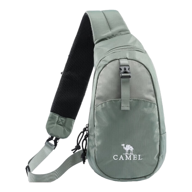 CAMEL Men's Crossbody Bag, Commuter Bag, Chest Bag, Cycling Bag, Motorcycle Backpack, Sports Shoulder Bag for Men, Trendy 573C875050