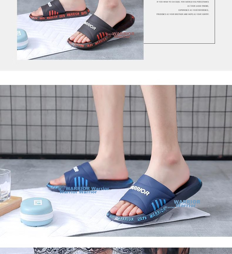 Huili Korean-Style Slippers, Couple Style, All Seasons, One-Word Design, Bathroom And Outdoor Wear, Non-Slip, Wear-Resistant Slippers, HL1203, Brown, Size 44 9
