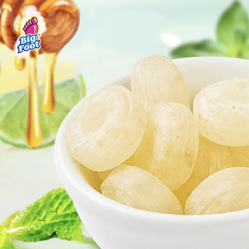 大马碧富 薄荷蜂蜜青柠味 180g/盒 马来西亚进口 薄荷糖【整盒装非散装】