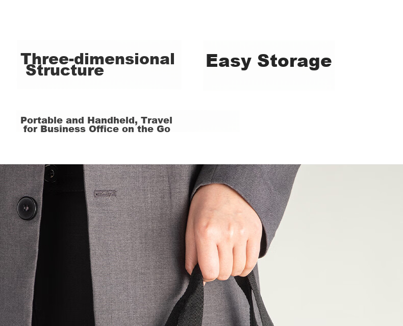 Deli Office Briefcase, Business Document Bag for Men And Women, Professional File Case, Handheld Document Carrier, Portable Folder, P63753 Blue 4