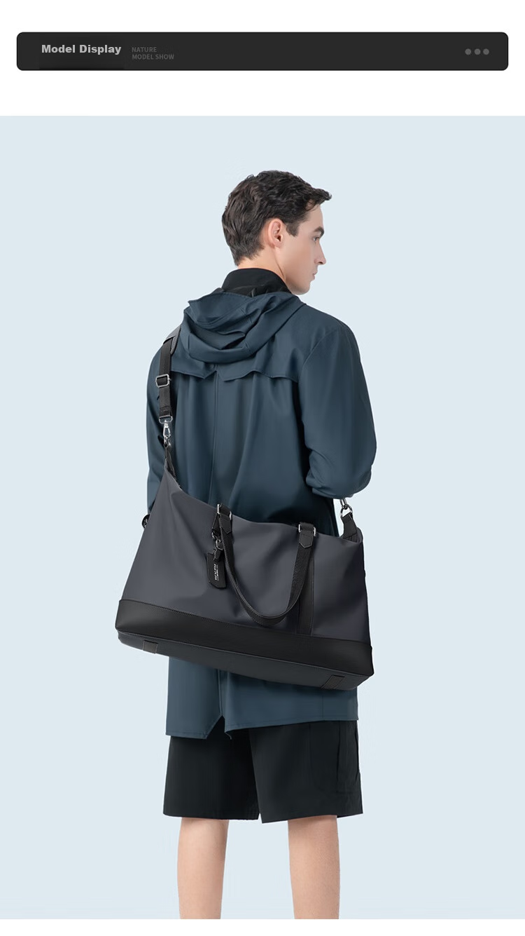 GOLF Large Capacity Travel Bag, Casual Sports Fitness Bag, Men's Handheld And Shoulder Luggage Bag, Short-Trip Business Trip Bag, Travel Bag 15