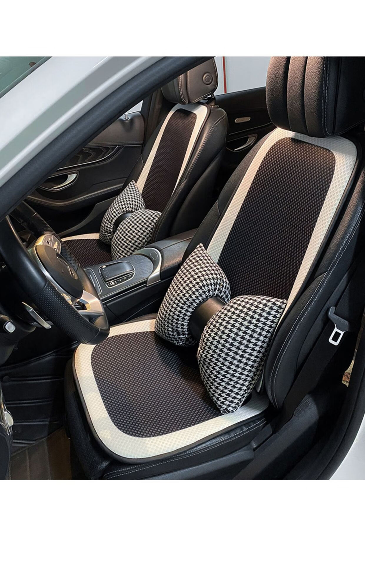 Fanyejia Car Backrest Cushion, All-Season Breathable Seat Pad, Long-Sitting Chair Cushion, Car Accessories, Dirt-Proof Chair Backrest Pad 20