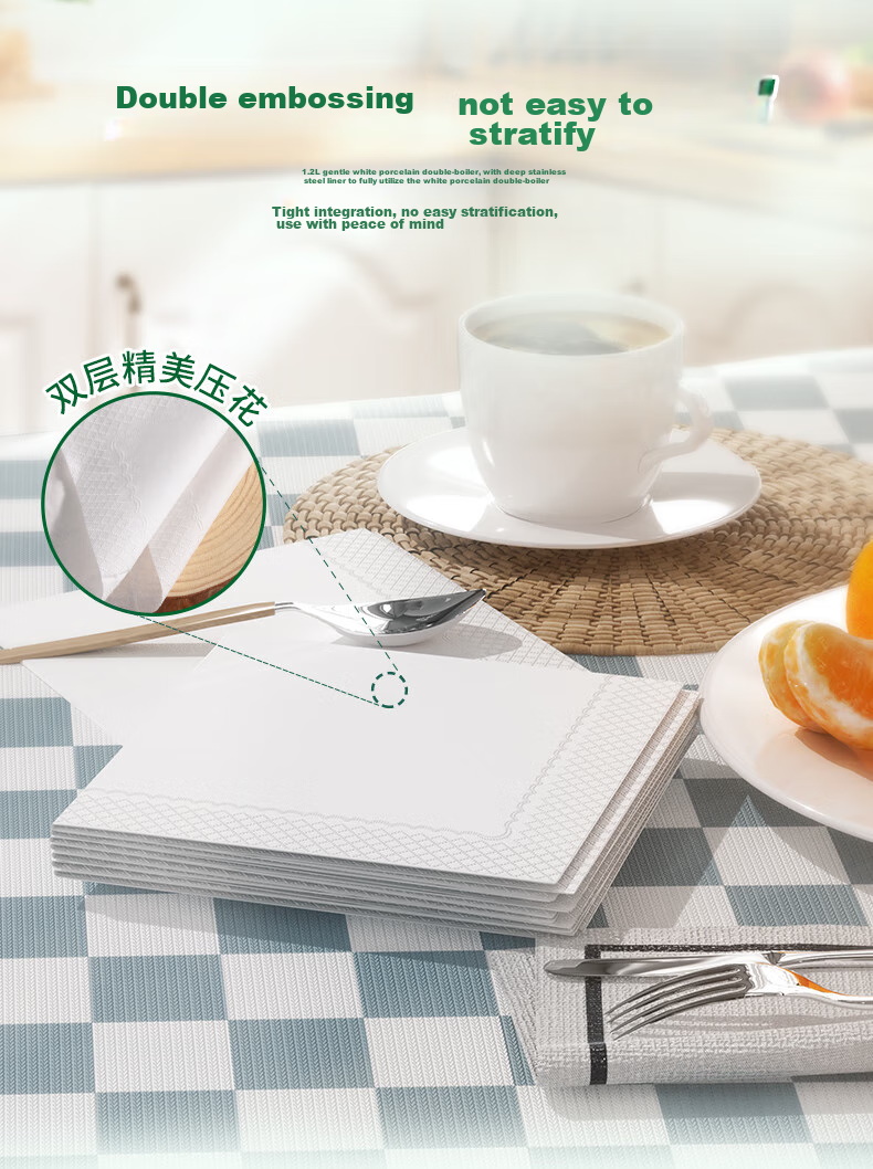 Weiyimei Napkins, 2-Ply, 50 Sheets * 40 Packs, Square Towels, 230*230, Hotel And Restaurant Tissue Paper, Whole Box, VC2305 5