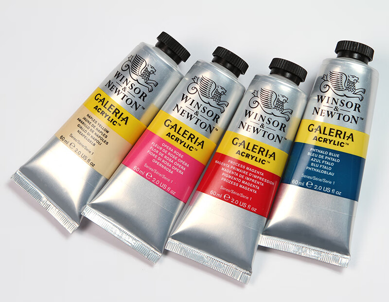 温莎牛顿画廊丙烯颜料 进口丙烯画颜料 60ml和250ml可选 生赭 60ml