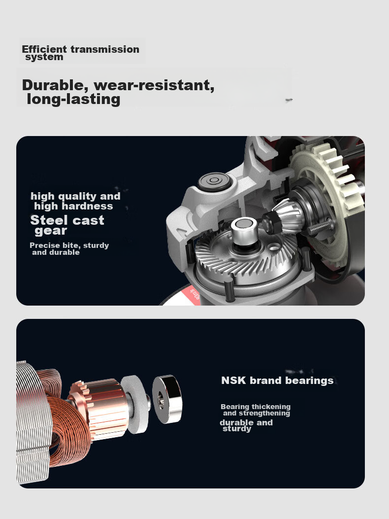 KEN Angle Grinder, Genuine Cutting Machine, Small Household Multi-Functional Polishing Machine, Metal Cutting And Grinding Hand Grinder 6