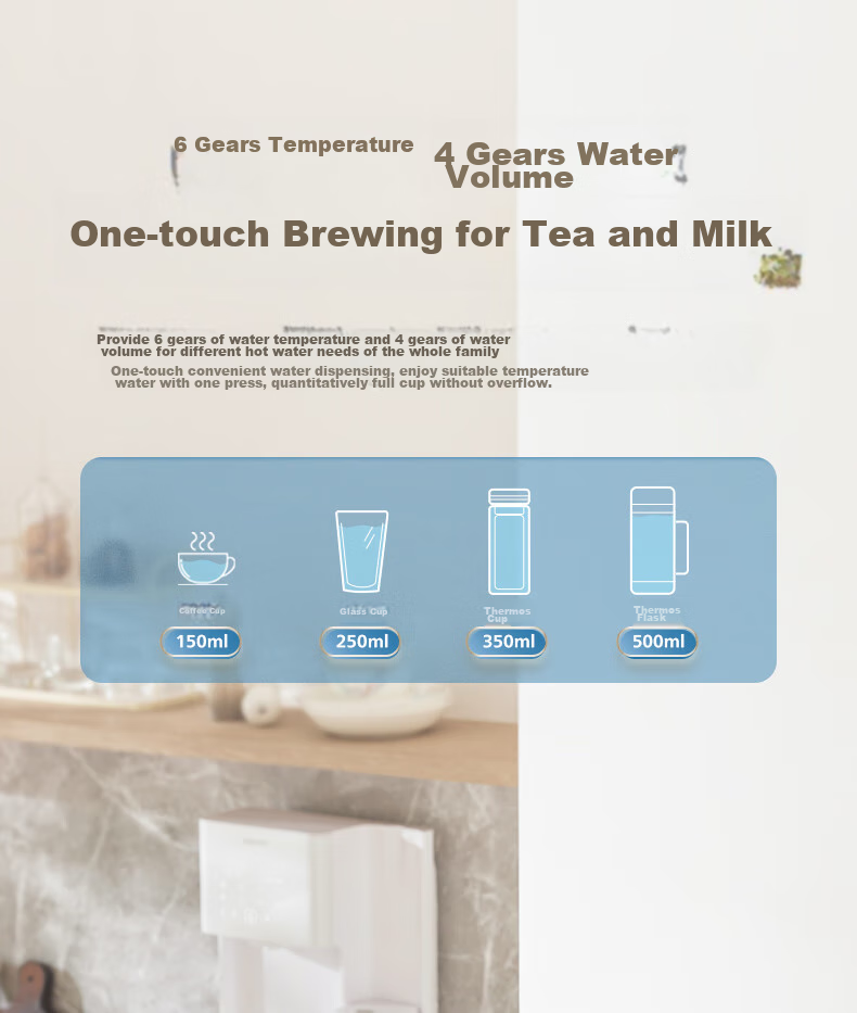 PHILIPS Home Instant Hot And Cold Wall-Mounted Fast-Heating Water Dispenser Compatible with PHILIPS 1200G High-Flow Reverse Osmosis Water Purifier ADD4826 16