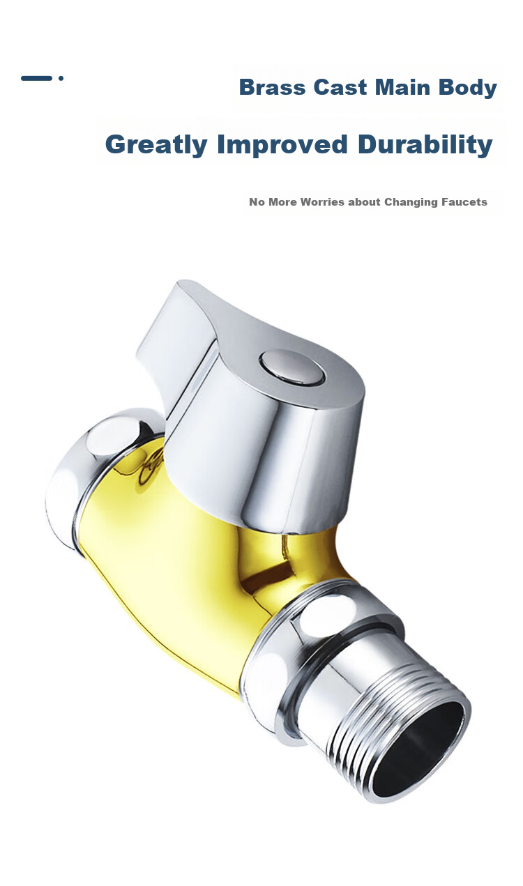 MEJUE Knob-Type Quick-Open Flush Valve for Bathroom Toilet, Squat Toilet Switch Water Flushing Valve Z-017252 7