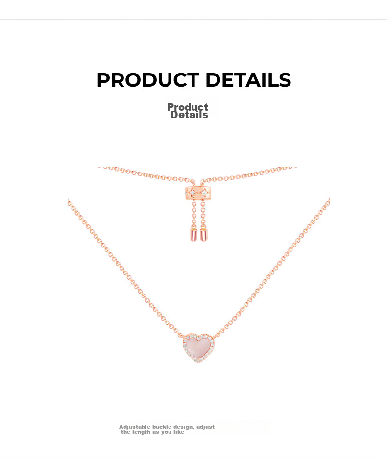 APM Monaco Pink Mother-Of Necklace Sweater Chain + Earrings Gift Box Set Jewelry Birthday Present for Wome 5