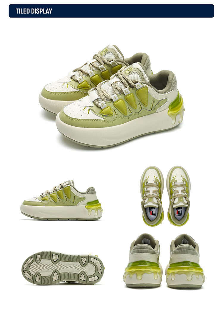 FILA Official Women's CARROT Modern Platform Casual Sneakers 11