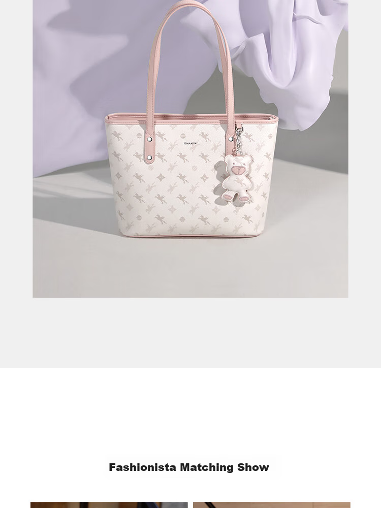 NUCELLE Angelababy Style Pegasus Tote Bag, 2026 Shoulder And Handheld Large Capacity Commuter Bag, Women's Birthday Gift 6