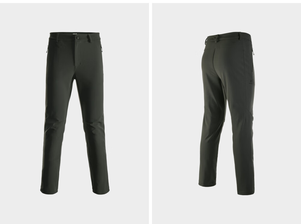 KAILAS Motuo Softshell Pants GORE-TEX Windproof Fleece Warm Anti-Static Outdoor Mountaineering Hiking Pants Men’s 11