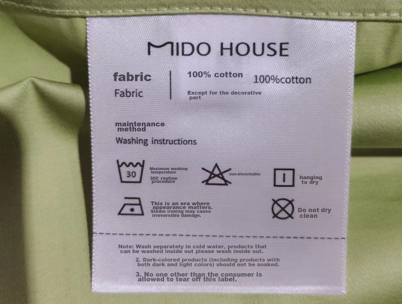 MIDO HOUSE Mingdu 60-Count Pure Cotton Four-Piece Bedding Set, Class A High-Quality Sateen Luxury Bedding with Fitted Sheet And Duvet Cover, 200x230cm, Lilac Purple 21