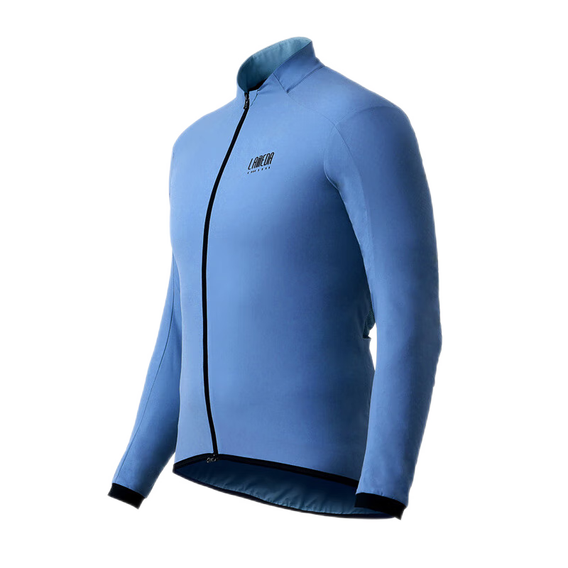 Lameda Windbreaker for Men And Women, Windproof Cycling Jersey, Road Bike Outerwear, Smog Blue, M