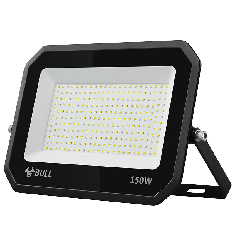 BULL LED Floodlight for Outdoor, Courtyard, Factory, Garden, Camping Light, IP65 Waterproof Rating, 100W-6500K White Light