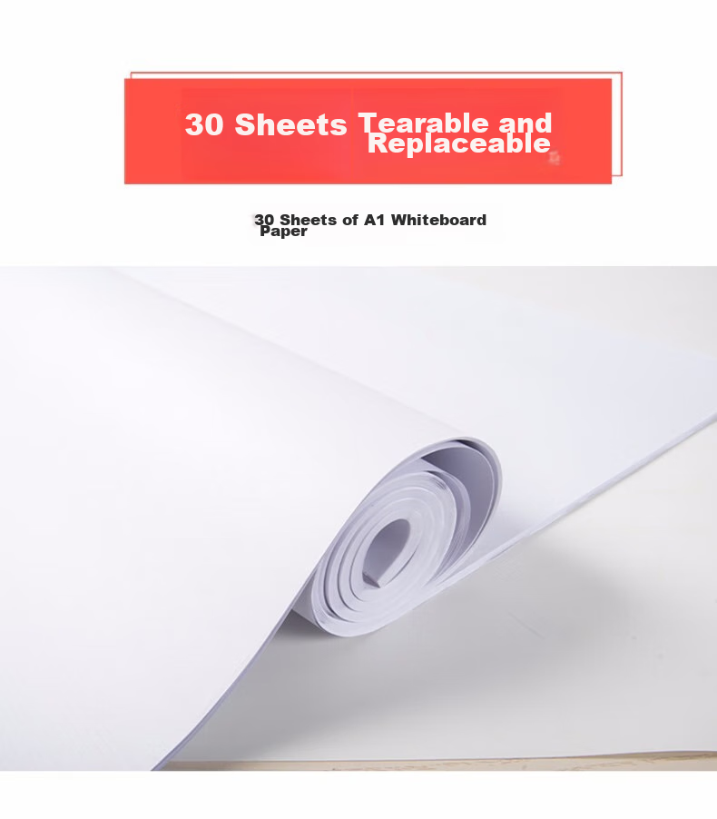 Oumai A1 Thick Whiteboard Paper, 80g Specialized for Whiteboards, 60*90CM Advertising Paper, Conference Training Writing Board, Hanging Paper, 59.4*84.1cm, 3C Digital Full Network Low Price 7