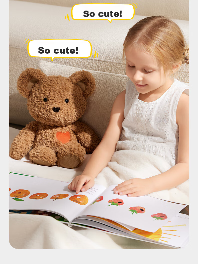 Babycare Brave Comfort Bear Children's Plush Toy Doll Stuffed Animal Pretend Play Gift for Boys And Girls - Bubu 10