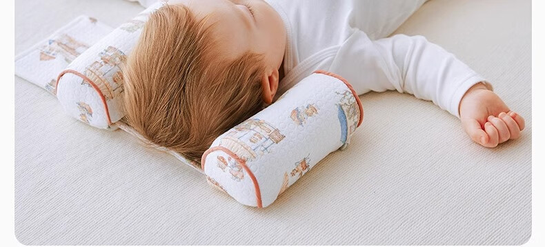 BUBBLE TREE [0-2 Years Old Anti-Flat Head Shaping Pillow] Newborn Infant Shaping Pillow, Children's Baby Head Correction Pillow 59
