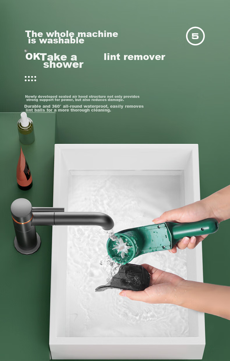 Zhigan Lint Roller Shaver, Clothing Shaver, Home Use Shaver, Ball Remover, Vacuum Cleaner, Sweater Ball Remover, Pilling Remover, Hair Removal Machine, M50A 3