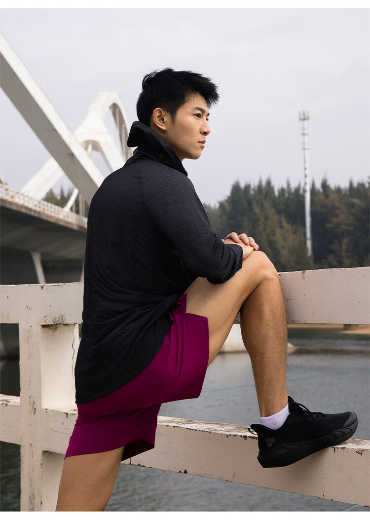 Bmai Bmai Running Fitness Training Shorts for Men, Spring And Summer Commute Jogging, Phone-Pocketable Quick-Drying Pants for Me 8
