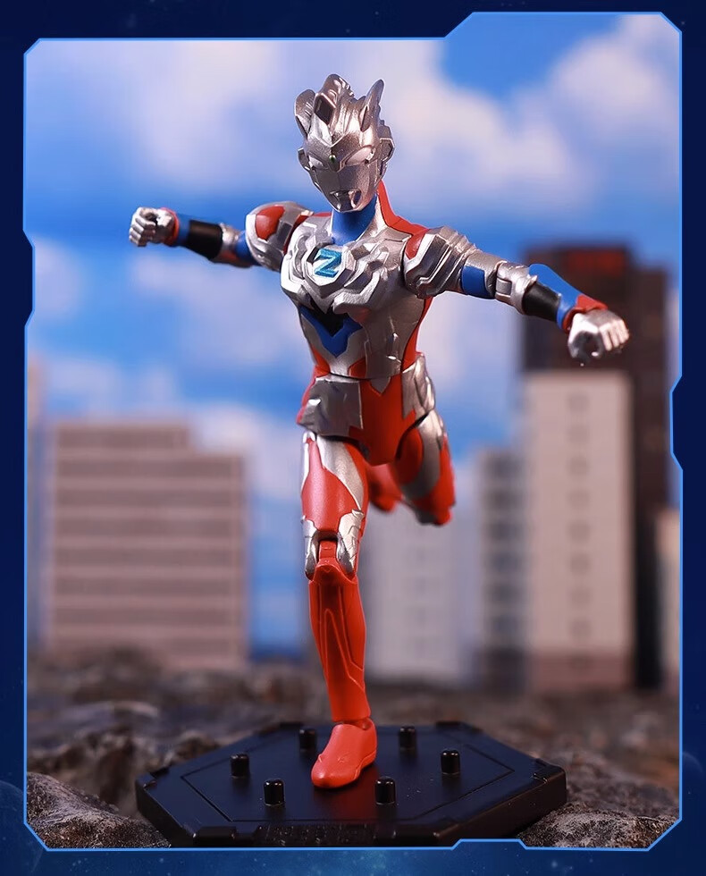 LDCX Dainade Kaijizetao Ultraman Action Figure Set Toy for Boys Children's Birthday Christmas Gift Box 12