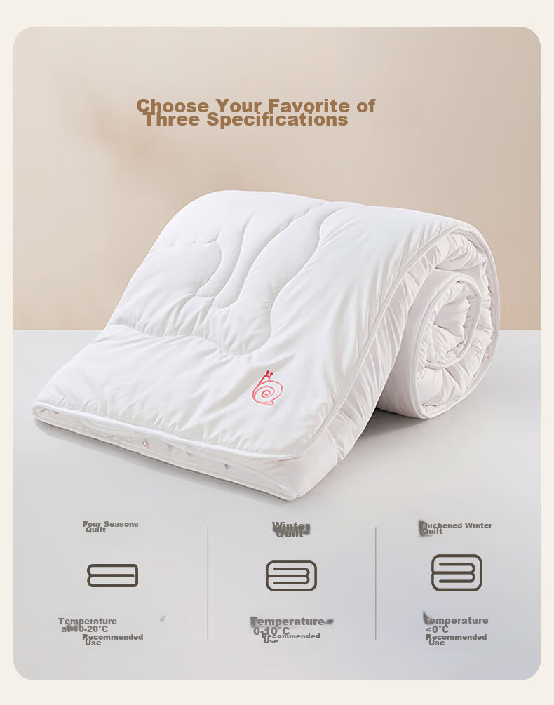 LOVO Luolai Home Textiles, 100% Australian Wool Winter Comforter, 4 Jin (2 Kg), 150*215cm 11