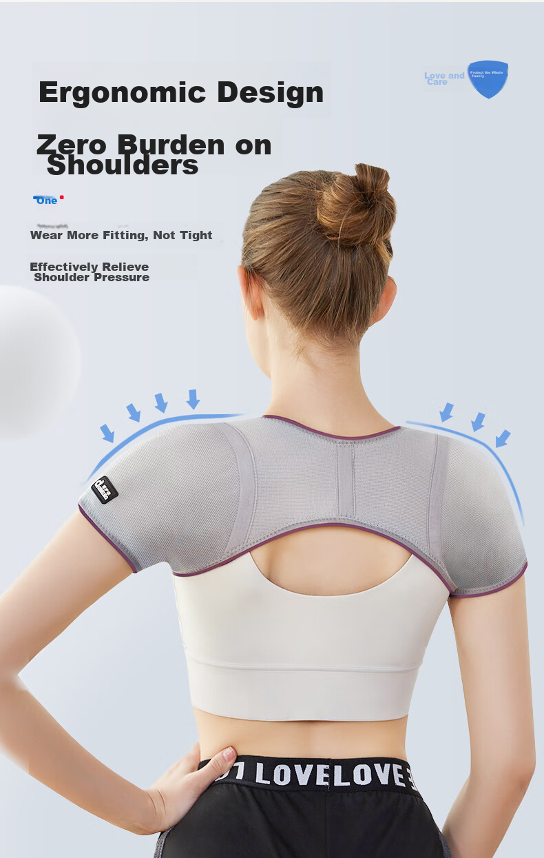 AiHuJia Shoulder Warmer, Self-Heating for Sleeping Warmth, Summer Shoulder And Neck Support, Fixed Strap for Postpartum Care, Shawl for Cold Prevention And Hot Compress 5