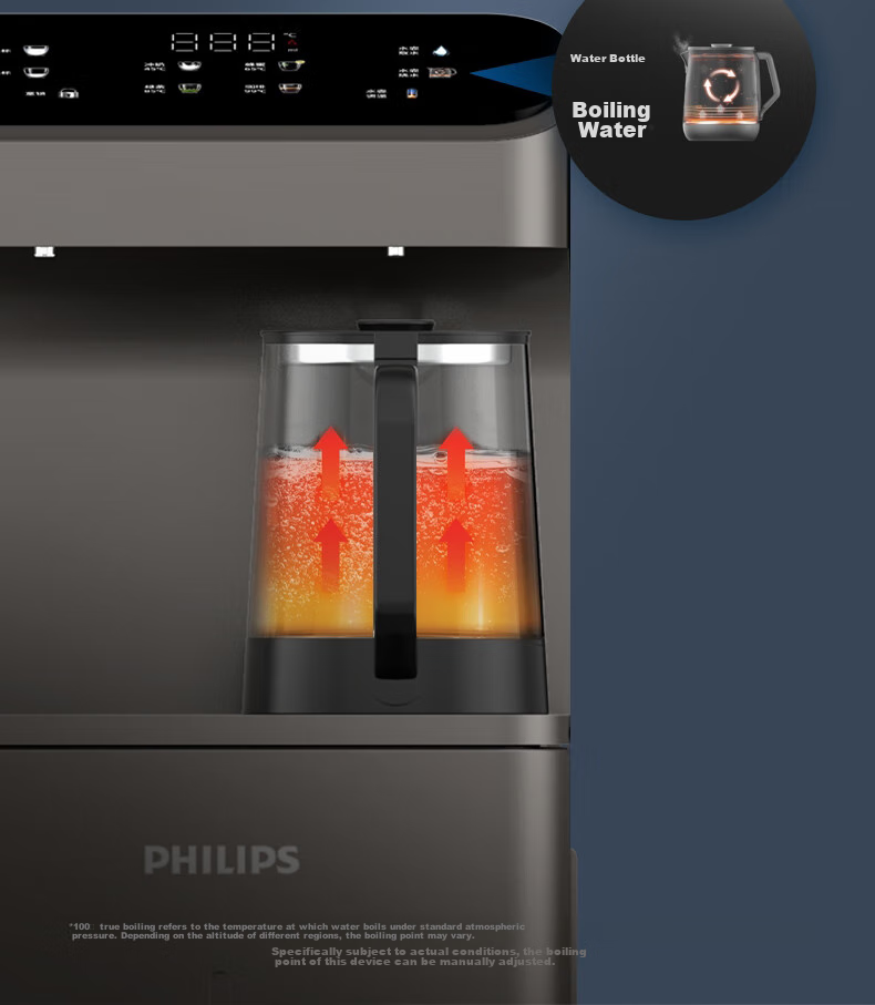 PHILIPS Tea Bar Machine, Home Standing Water Dispenser, Instant Hot Water Dispenser, Heated And Temperature-Controlled Bottom-Loading Water Tank, Living Room And Office Direct Drinking Water Machine ADD8148 13
