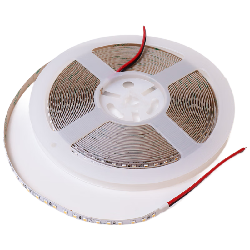 Foshanzhaoming (FSL) LED Low Voltage Light Strip, Commercial High Color Rendering Index Ra90, Ambient Light, Self-Adhesive Linear without Main Light, 120 Beads, 24V 12W, Warm White 4000K (10-Meter Package), Requires Transformer