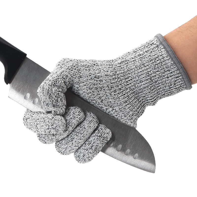 Geermu Cut-Resistant Gloves, Metal Cutting Work Gloves, Kitchen Chopping And Butchering Fish Gloves, GM010, One Pair