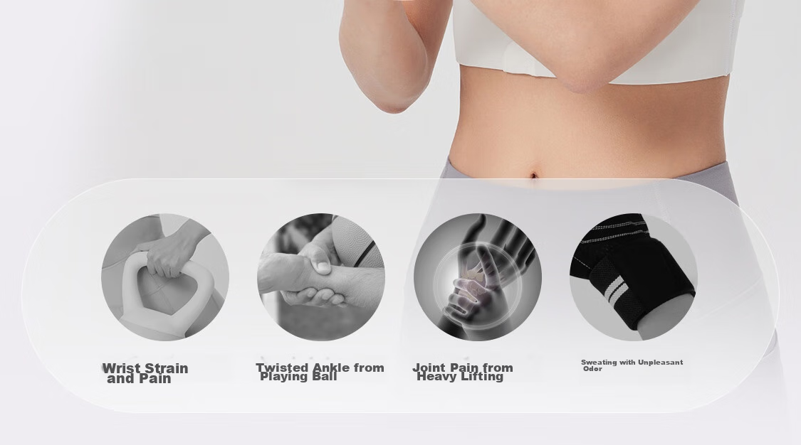 Keep Thin Wrist Support Brace for Men and Women, Skin Color, Pair - Sports Fitness Tennis and Badminton Wrist Sleeve 2