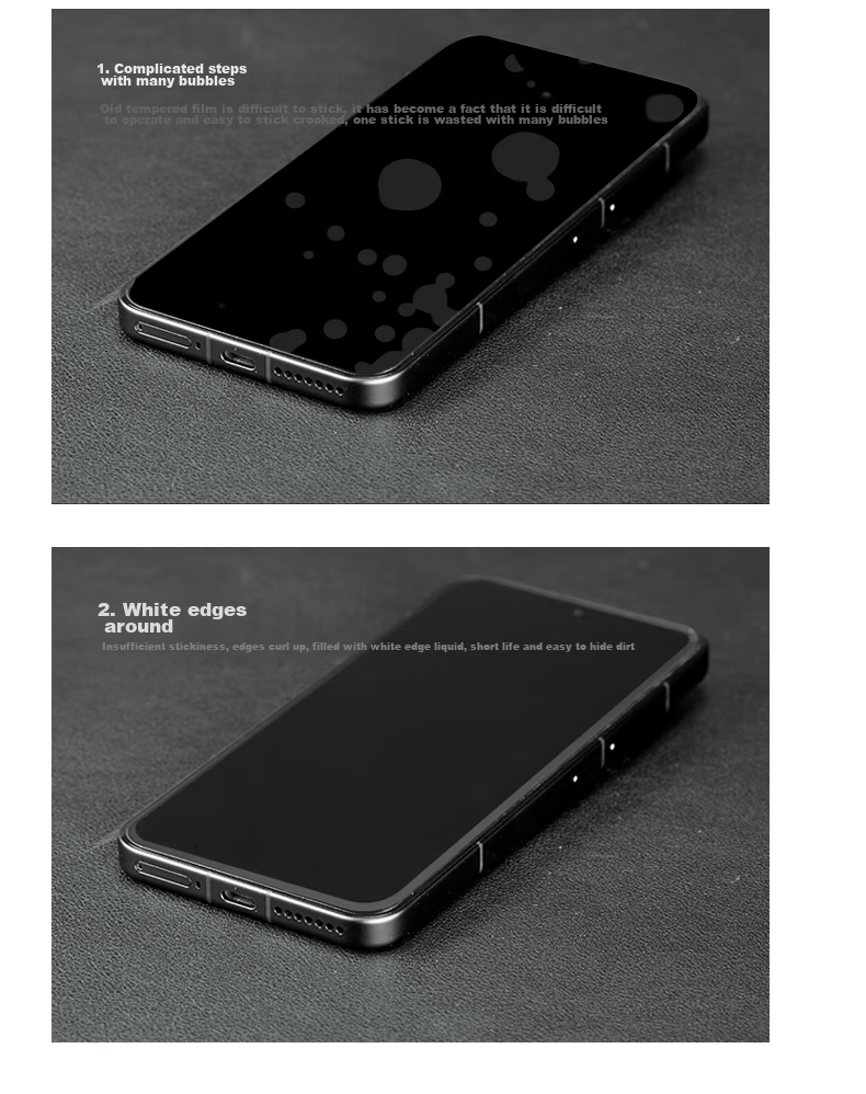 DIVI [Official Recommendation | 2 Pieces] Screen Protector for Huawei Nova14/13/nova12/11, Curved Full Coverage Soft Film, HD Anti-Fingerprint Smooth Non-Tempered Glass 3