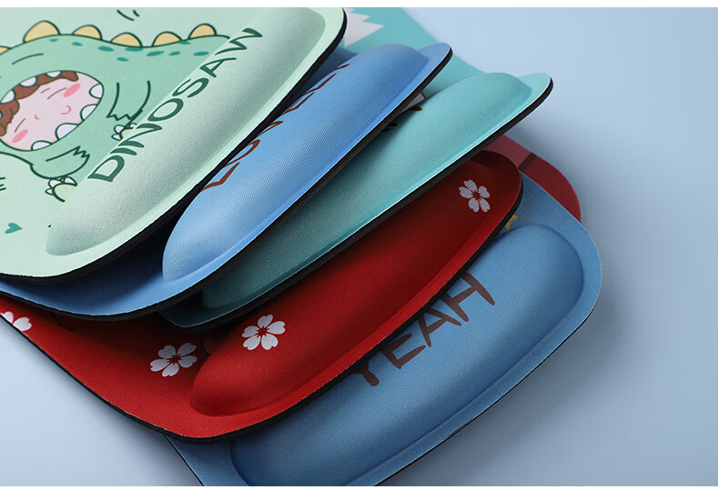 CAPERE (Kailai) Mouse Pad Wrist Rest, Slow Rebound Large Hand Support Wrist Pad, Comfortable Computer Office Wrist Rest Hand Pillow, Lucky Cat H322 250X230X25mm 7