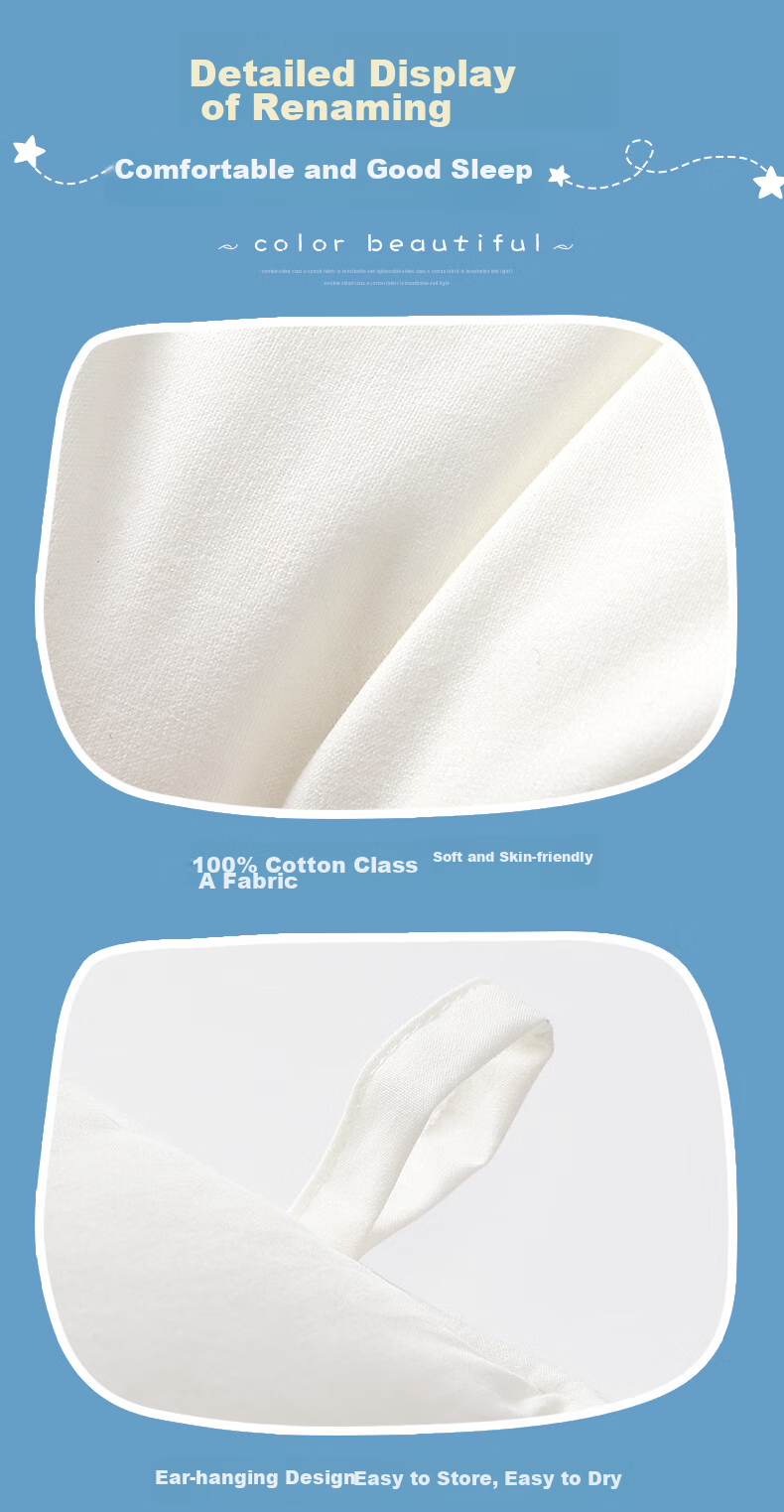 BEYONDHOME BABY Boyang Maternal And Infant Class A Children's Pillow, Antibacterial Pure Cotton Cassia Seed Pillow Core, Kindergarten Pillow, Good Sleep, 40*60cm 12